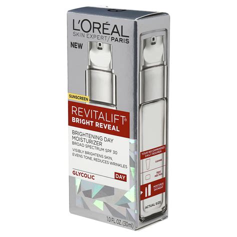 L'Oreal Paris Skin Care Bright Reveal Brightening Day Moisturizer SPF 30 logo