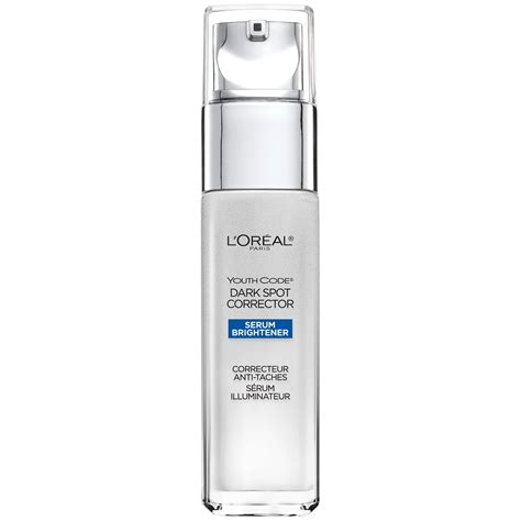 L'Oreal Paris Skin Care Youth Code Dark Spot Correcting and Illuminating Serum Corrector logo