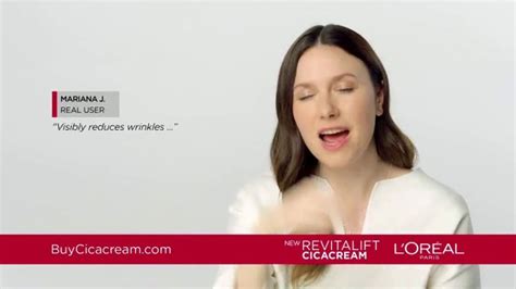 L'Oreal Revitalift Cicacream TV Spot, 'Customer Testimonials' featuring Karina Junker