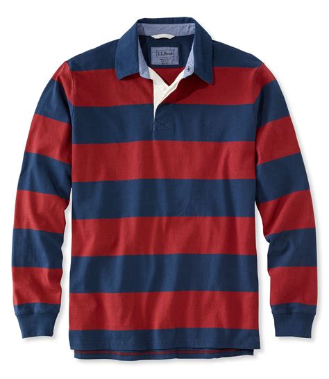 L.L. Bean Men's Lakewashed Rugby, Traditional Fit Long-Sleeve Stripe tv commercials