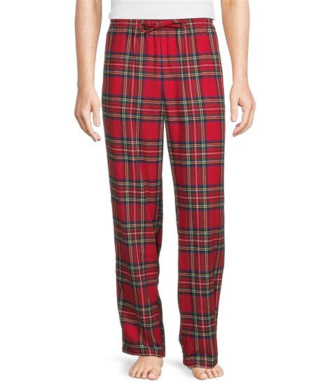 L.L. Bean Scotch Plaid Flannel Sleep Pants