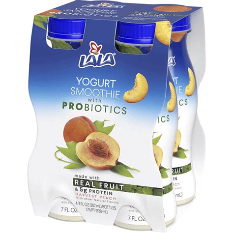 LALA Harvest Peach Yogurt Smoothie