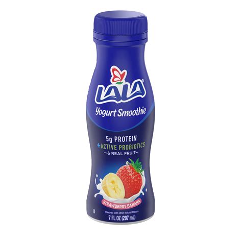 LALA Strawberry Banana Yogurt Smoothie logo