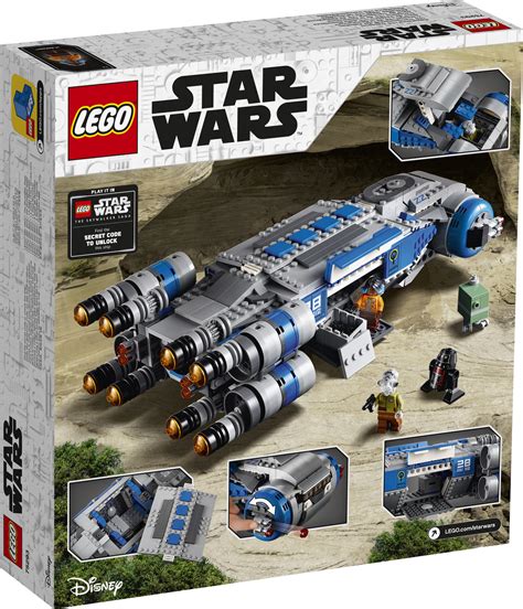 LEGO Star Wars Resistance I-TS Transport Building Kit logo