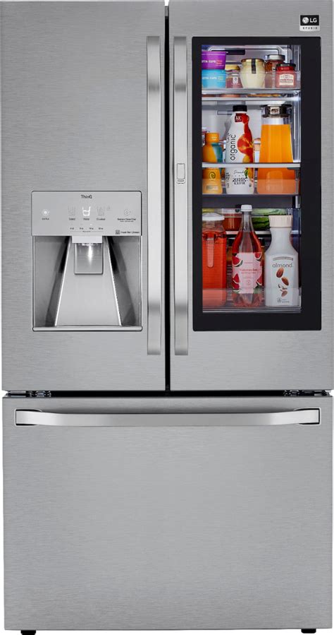 LG Appliances 23 cu. ft. French Door Smart Refrigerator with InstaView Door-in-Door logo