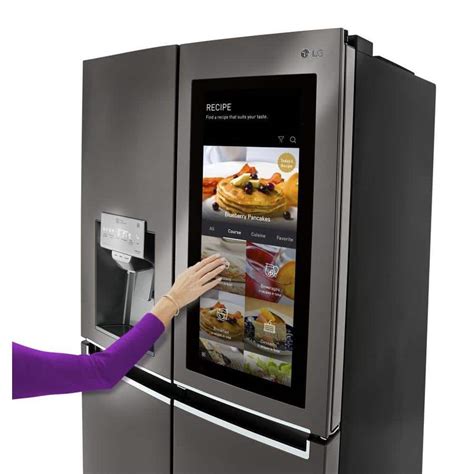 LG Appliances SIGNATURE Smart wi-fi Enabled InstaView Door-in-Door Refrigerator