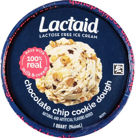 Lactaid Chocolate Chip Cookie Dough logo