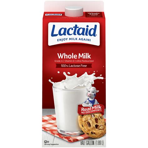 Lactaid Lactose-Free Whole Milk logo