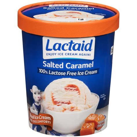 Lactaid Salted Caramel Chip Ice Cream