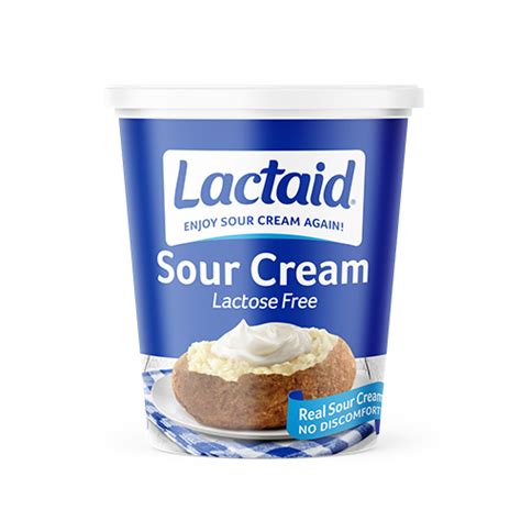 Lactaid Sour Cream logo