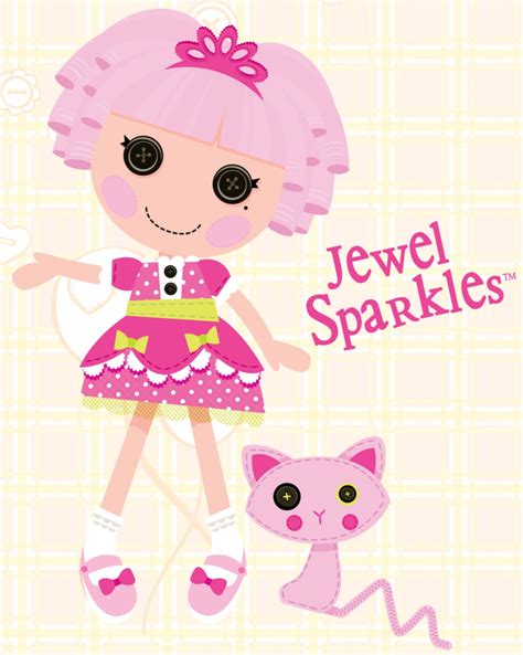 Lalaloopsy Jewel Sparkles Doll logo