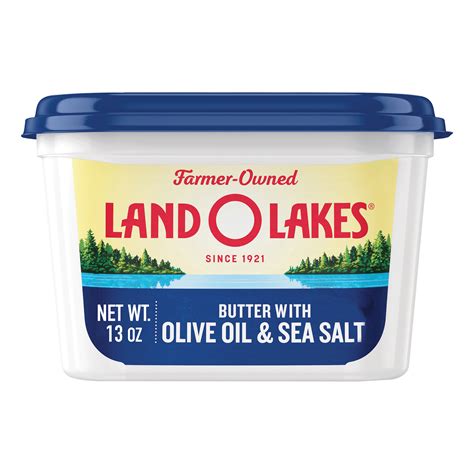 Land O'Lakes With Olive Oil & Sea Salt logo