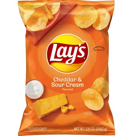 Lay's Cheddar & Sour Cream logo