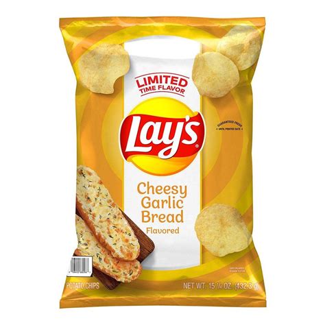 Lay's Cheesy Garlic Bread