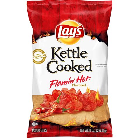 Lay's Kettle Cooked Flamin' Hot logo