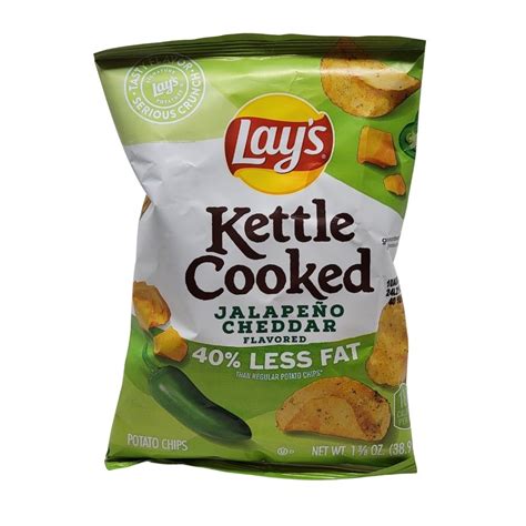 Lay's Kettle Cooked: Jalepeno Cheddar