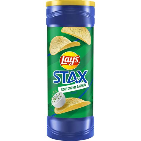 Lay's Stax Sour Cream & Onion logo