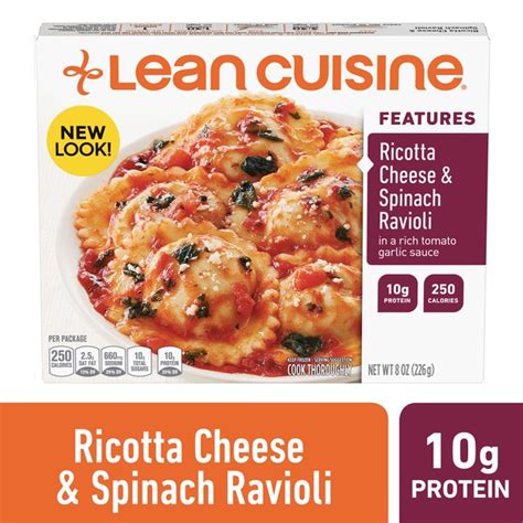 Lean Cuisine Marketplace Ricotta Cheese & Spinach Ravioli