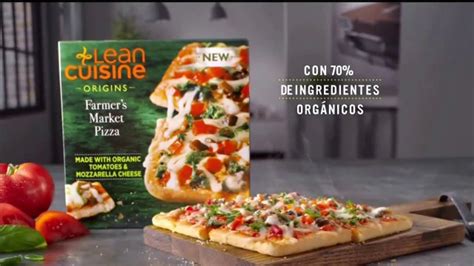 Lean Cuisine Origins Farmers Market Pizza TV Spot, 'Alimentar'