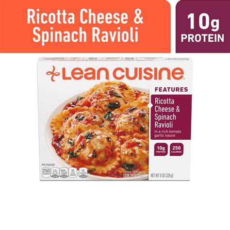 Lean Cuisine Origins Ricotta Cheese & Spinach Ravioli