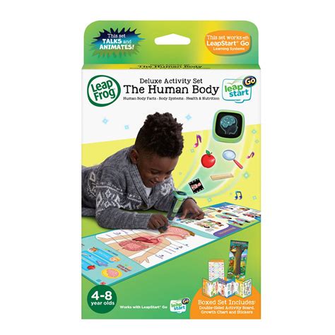 Leap Frog LeapStart Go Deluxe Activity Set: The Human Body logo