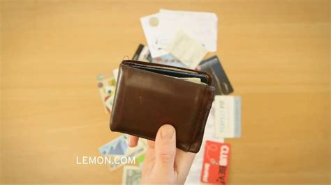 Lemon Wallet TV commercial