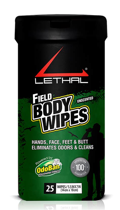 Lethal Products Field Body Wipes tv commercials