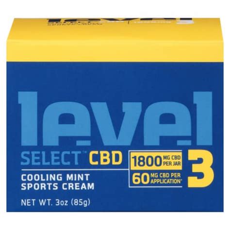 Level Select Level 1 Cooling Mint Sports Roll-On logo