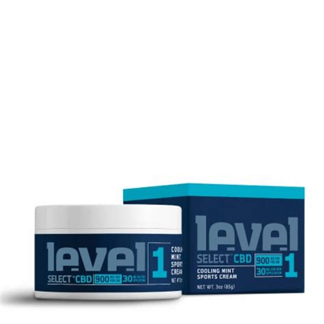 Level Select Level 2 Cooling Mint Sports Cream logo