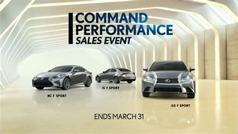 Lexus Command Performance Sales Event TV Spot, 'Track Tested' created for Lexus