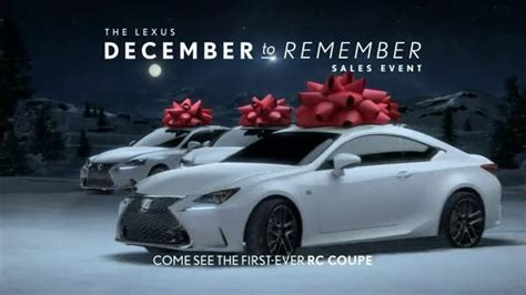 Lexus December to Remember Sales Event TV commercial - Magic Box