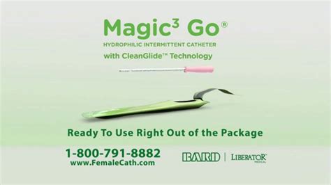 Liberator Medical Supply, Inc. TV Spot, 'Magic3 Go: Catheter for Men'