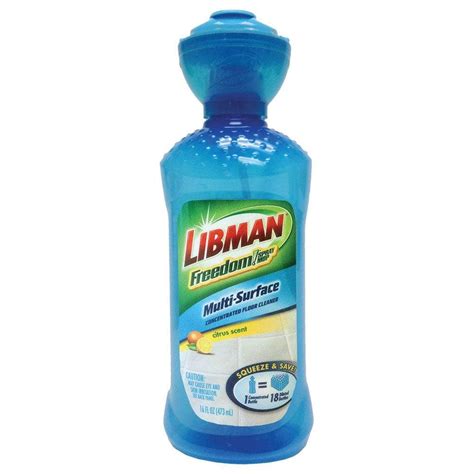 Libman Freedom Multi-Surface Concentrated Floor Cleaner tv commercials