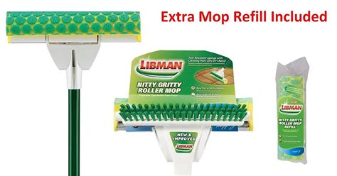 Libman Nitty Gritty Roller Mop tv commercials