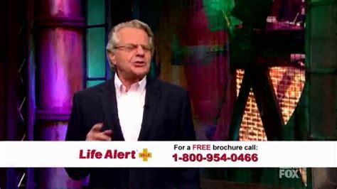 Life Alert TV Spot, 'Scary Situation' Featuring Jerry Springer