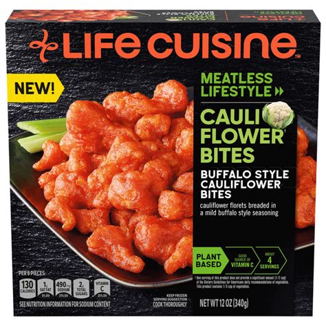 Life Cuisine Meatless Lifestyle Cauliflower Bites