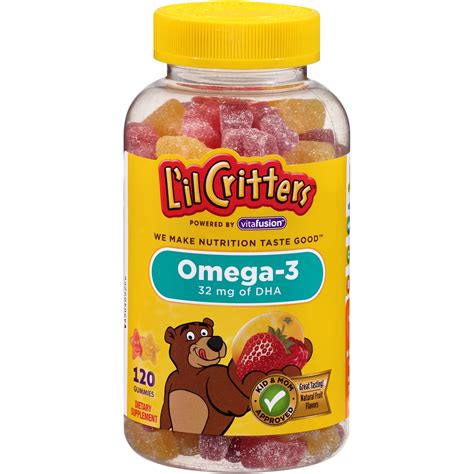 Lil Critters Gummy Vitamins Omega-3 DHA tv commercials