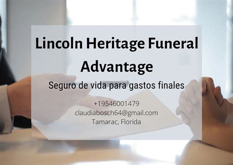 Lincoln Heritage Funeral Advantage Los 9 puntos que toda persona debe saber acerca de su funeral tv commercials