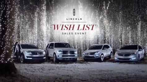 Lincoln Wish List Sales Event TV Spot, 'Shooting Star' featuring Breanna Lakatos