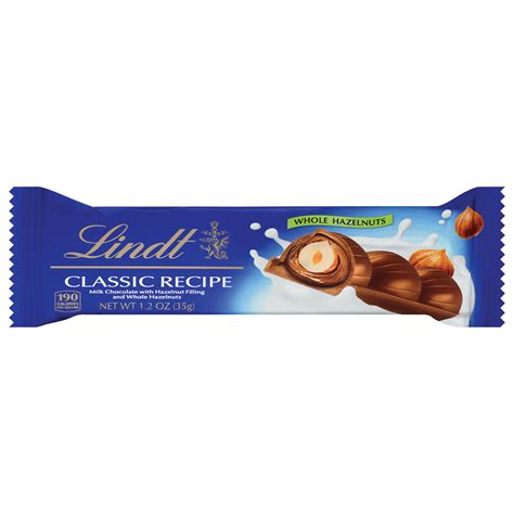 Lindt Classic Recipe Hazelnut Stick