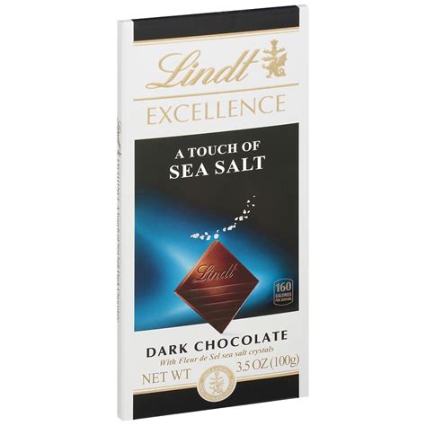 Lindt Excellence A Touch of Sea Salt Dark Chocolate Bar logo