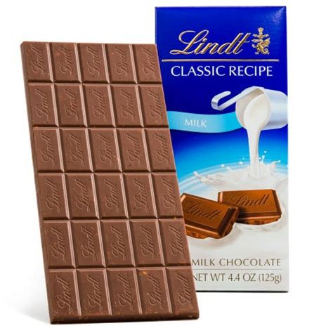 Lindt Milk Chocolate Classic Recipe Bar