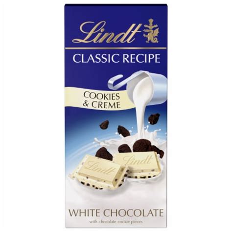 Lindt White Chocolate Classic Recipe Bar