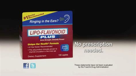 Lipo-Flavonoid TV Commercial For Ringing in the Ears Relief created for Lipo-Flavonoid