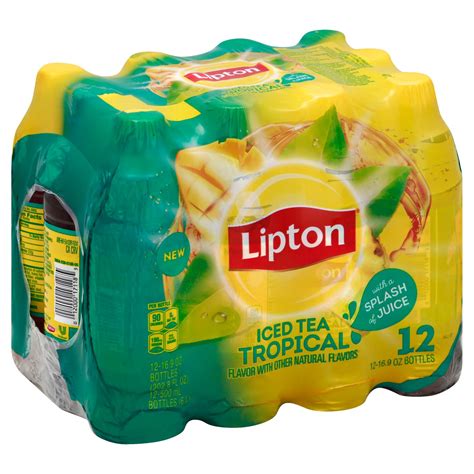 Lipton Black Iced Tea With a Splash of Juice Tropical tv commercials