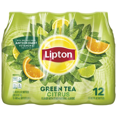 Lipton Green Tea Citrus logo