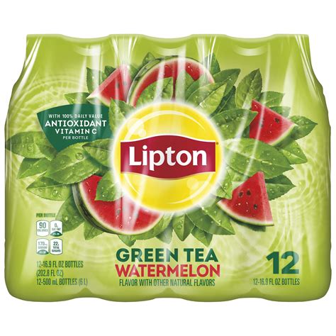 Lipton Green Tea Watermelon logo