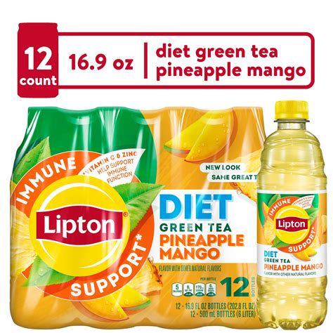 Lipton Immune Support Pineapple Mango Green Tea