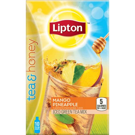 Lipton Mango Pineapple Tea & Honey Packets