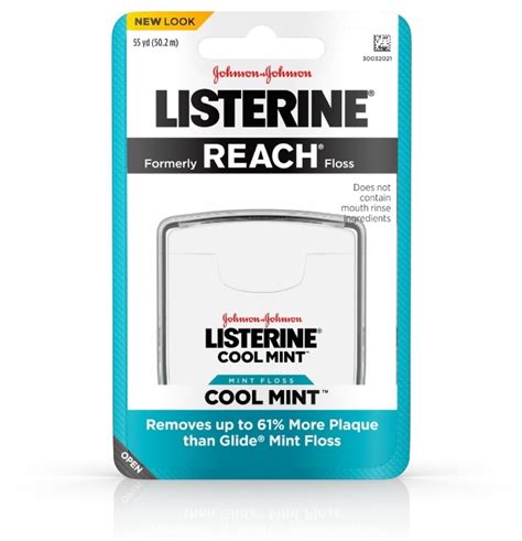 Listerine Cool Mint Floss logo